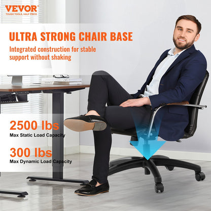 Heavy-Duty Swivel Chair Base Replacement, 0.71m, 1134kg Load Capacity