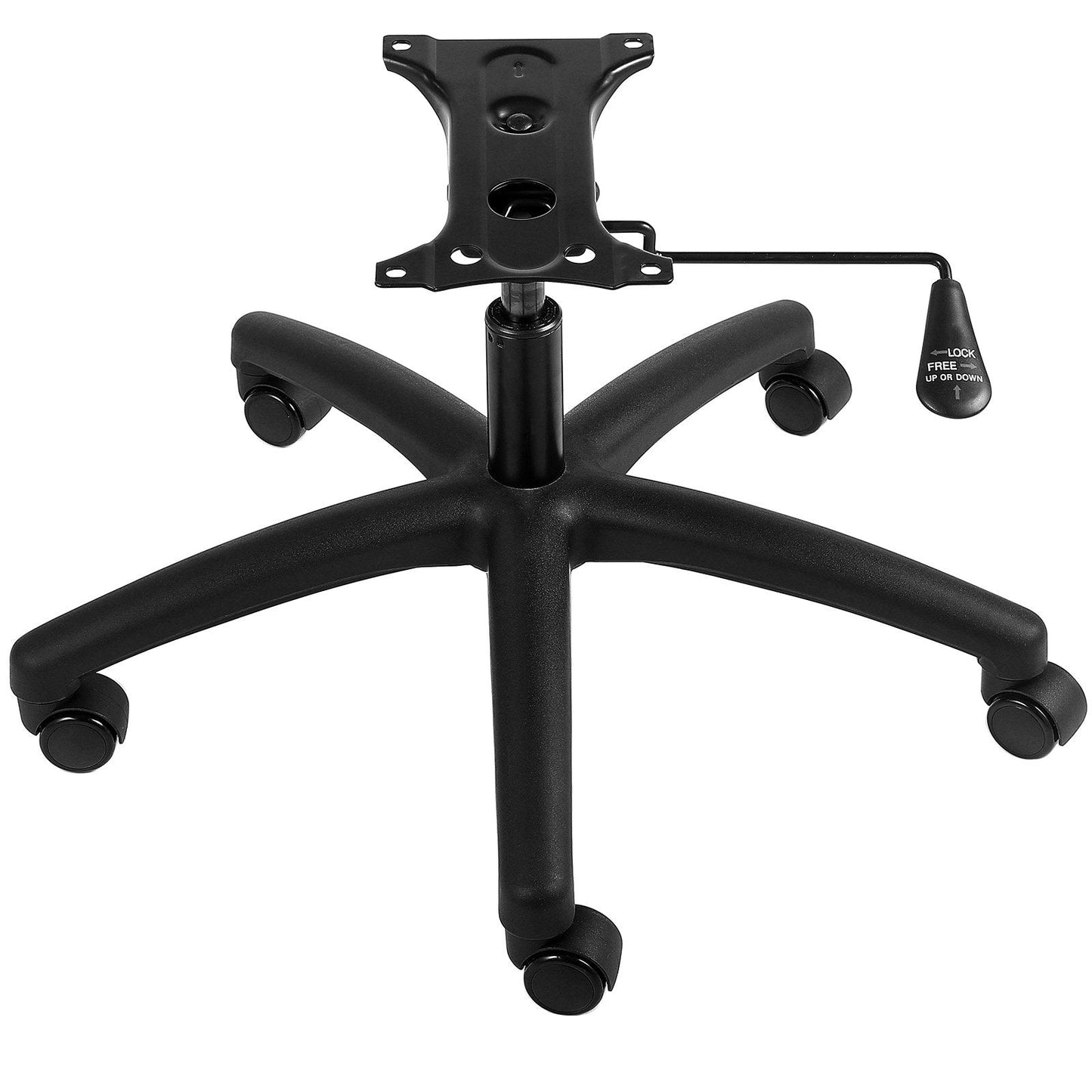 Heavy-Duty Swivel Chair Base Replacement, 0.71m, 1134kg Load Capacity