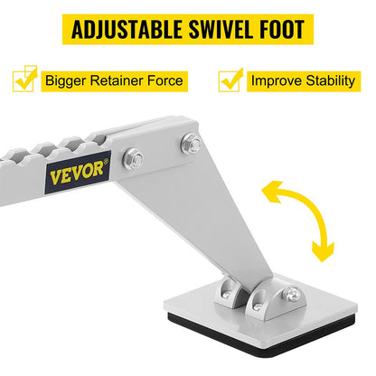 Portable Dent Puller with 6 Claw Hooks for Car Repair, Aluminum Alloy, 0.6m Lever