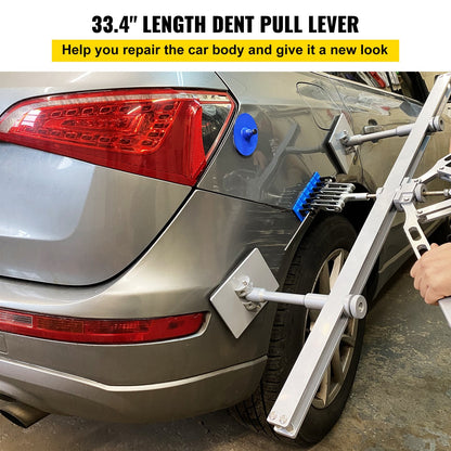 Lever Bar Kit for Aluminum & Steel Dent Repair, 0.85 Meter, 3.3 kg