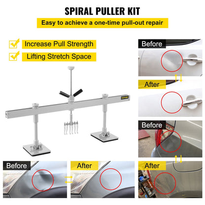 Lever Bar Kit for Aluminum & Steel Dent Repair, 0.85 Meter, 3.3 kg