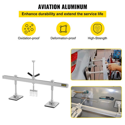 Lever Bar Kit for Aluminum & Steel Dent Repair, 0.85 Meter, 3.3 kg