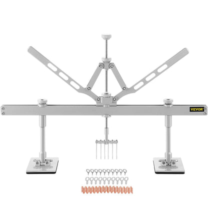 Dual Arm Dent Pulling Lever Bar Kit for Aluminum & Steel, 1.1m Length