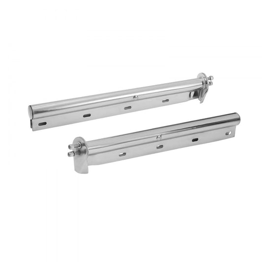 VEVOR Straight Spring Loaded Mud Flap Hangers for Semi Truck 28.6mm Bolt Spacing