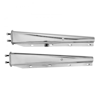 VEVOR Straight Spring Loaded Mud Flap Hangers for Semi Truck 63.5mm Bolt Spacing