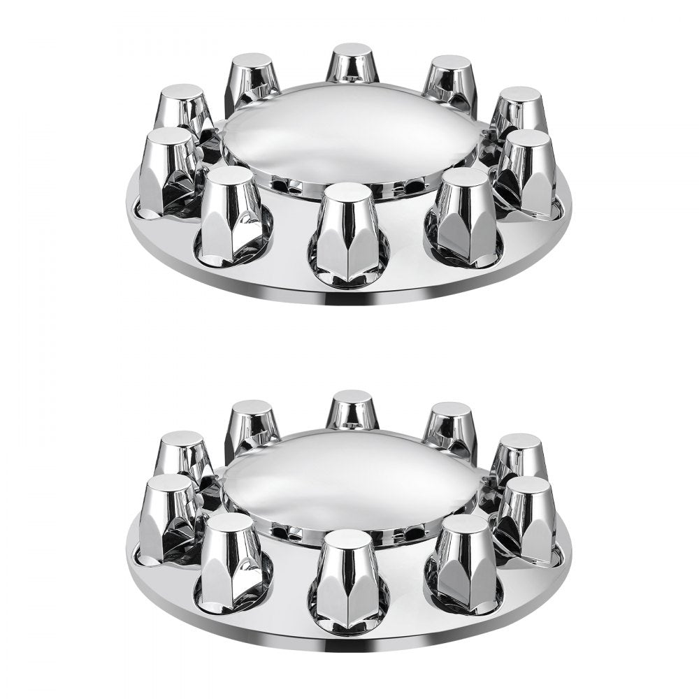 VEVOR Front Axle Cover Combo Kit ABS Lug Nut Covers with Nut Cover Tools