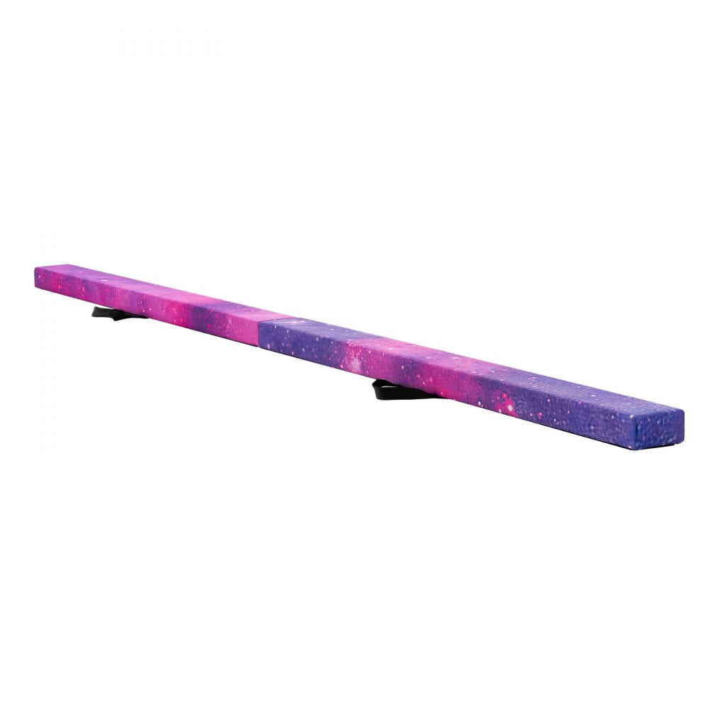 8FT Folding Gymnastic Balance Beam for Kids with Carrying Bag Galaxy