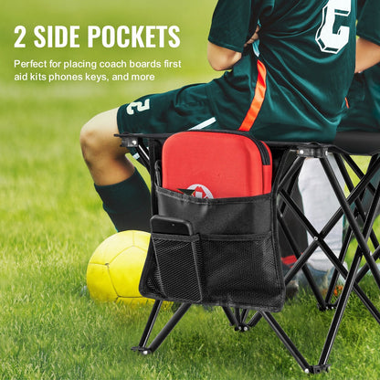 6-Seater Portable Folding Bench for Outdoor Events with Carrying Bag