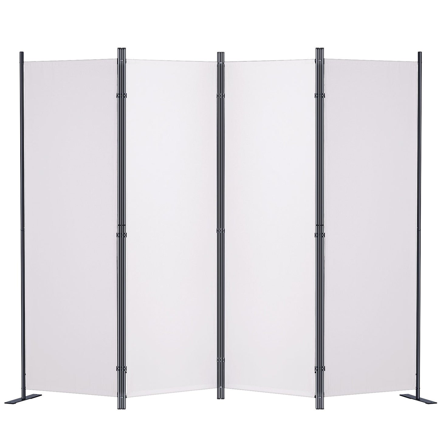 VEVOR Room Divider, 88×67.5inch Room Dividers and Folding Privacy Screens (4-panel),