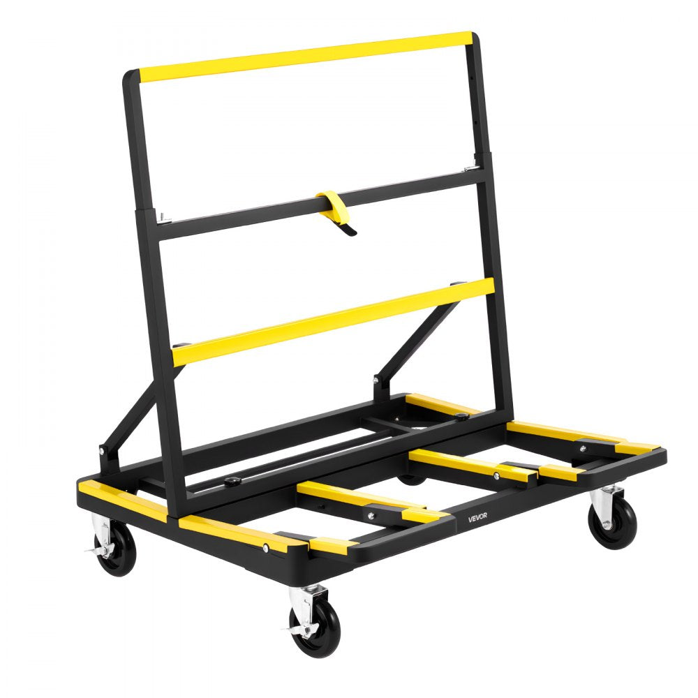 Drywall Cart Dolly 816 kg Load Steel Panel Dolly Handling Plywood