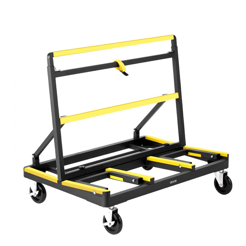 Drywall Cart Dolly 816 kg Load Steel Panel Dolly Handling Plywood