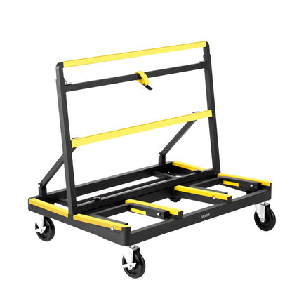 Drywall Cart Dolly 816 kg Load Steel Panel Dolly Handling Plywood