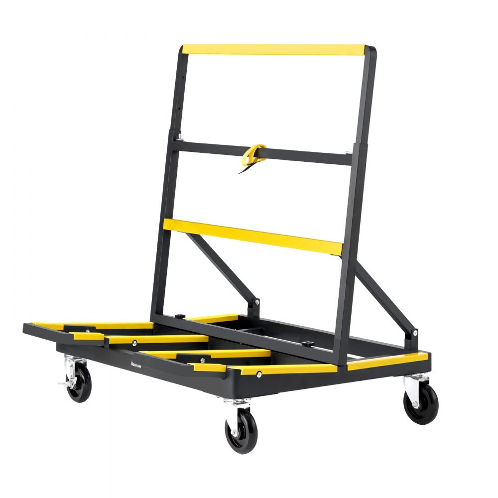 Drywall Cart Dolly 816 kg Load Steel Panel Dolly Handling Plywood