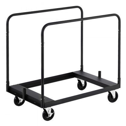 Drywall Cart Dolly 816 kg Steel Panel Truck Cart with 3 Side Handrails