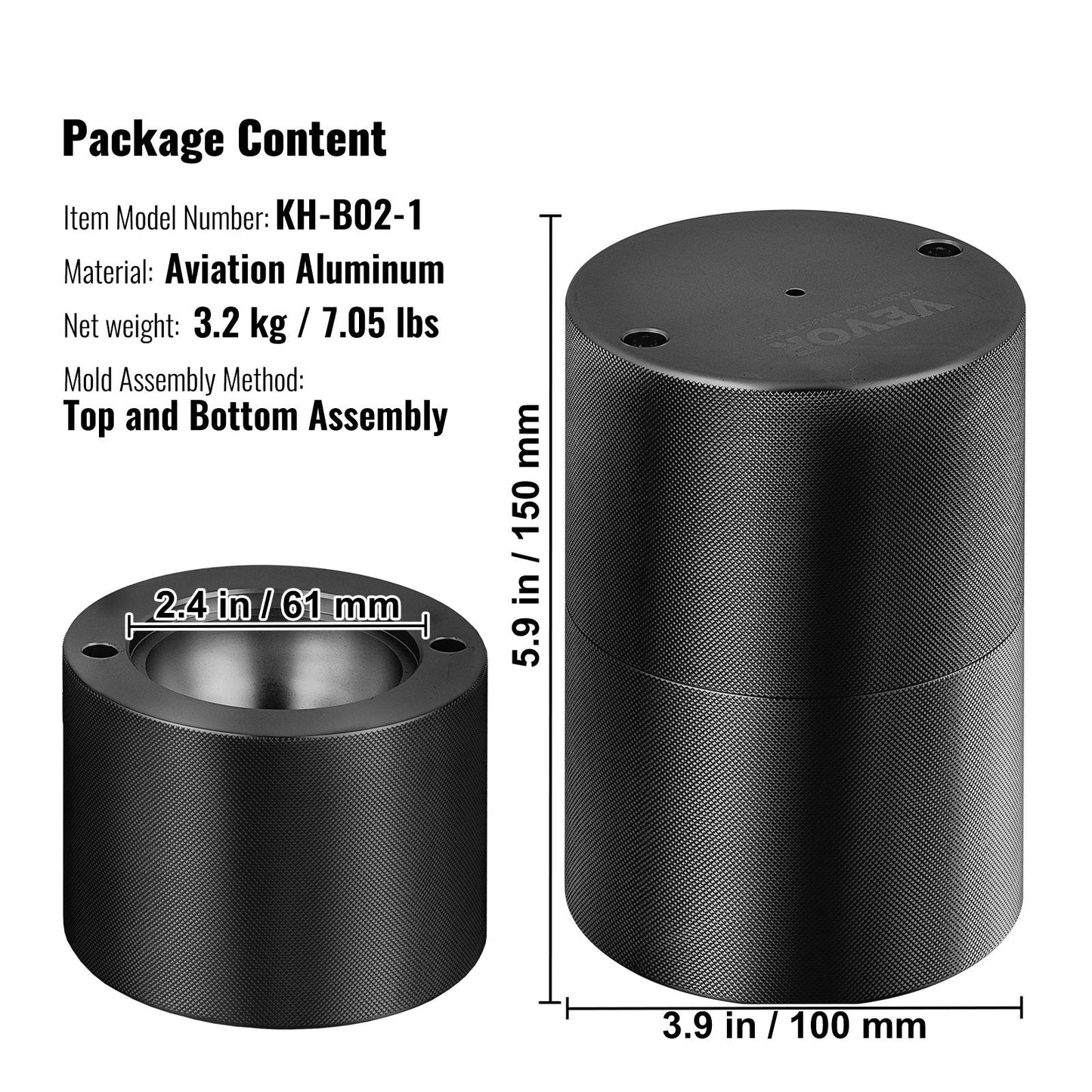 Premium 6cm Ice Ball Maker Kit with Tongs & Tray for Whiskey & Cocktails