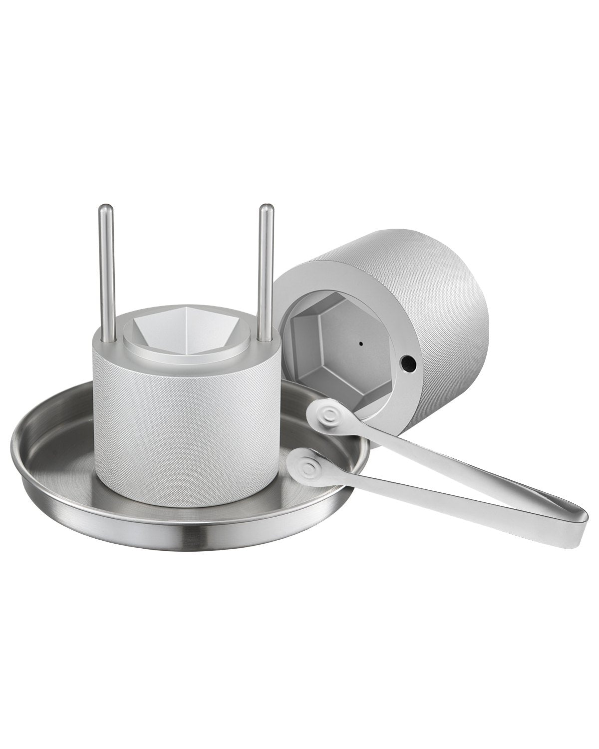 VEVOR Ice Diamond Press Ice Ball Maker 2.4" Diamond Ice Press Kit for Whiskey