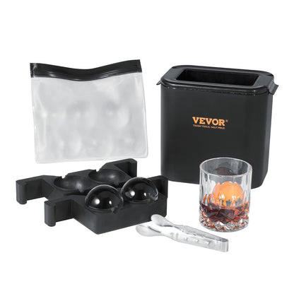 VEVOR Ice Ball Maker, Crystal Clear Ice Ball Maker 2.36inch Ice Sphere Maker with