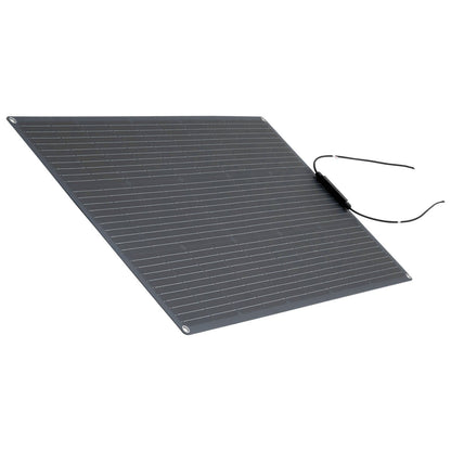 Flexible Solar Panel, 100W Semi-Flexible Bendable Monocrystalline Solar Panel, 23% Efficiency Mono Off-Grid Charger with MC4 Output, IP67 Waterproof for Marine RV Car Cabin Curved Surfaces