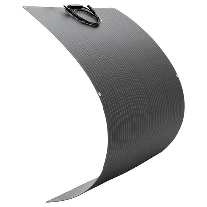Flexible Solar Panel, 200W Semi-Flexible Bendable Monocrystalline Solar Panel, 21.9% Efficiency Mono Off-Grid Charger with MC4 Output, IP67 Waterproof for Marine RV Car Cabin Curved Surfaces