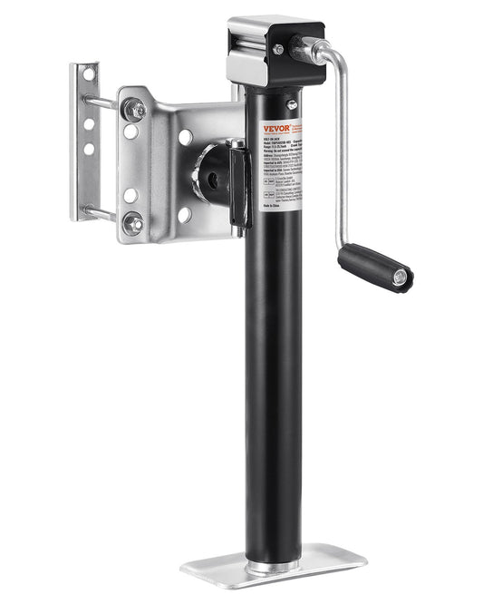 VEVOR Trailer Jack Bolt-on Trailer Tongue Jack 2267 kg Dynamic Load 365 mm Lift