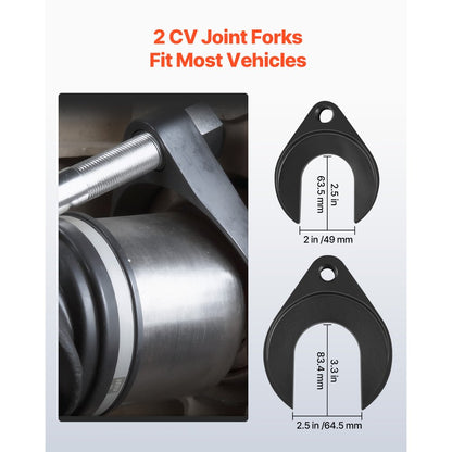Inner CV Axle Puller Slide Hammer Removal Tool 49mm 64.5mm CV Adapter