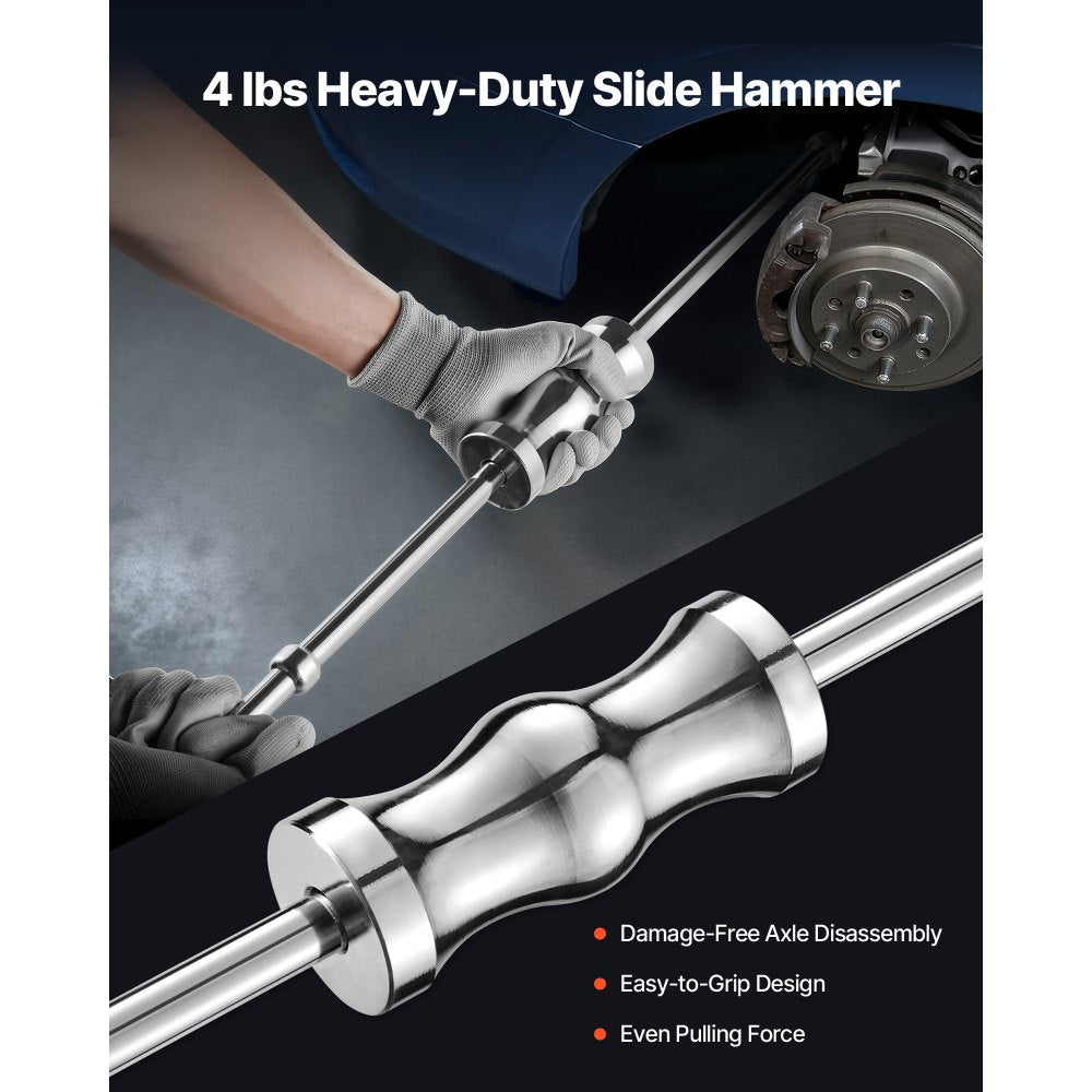 Inner CV Axle Puller Slide Hammer Removal Tool 49mm 64.5mm CV Adapter