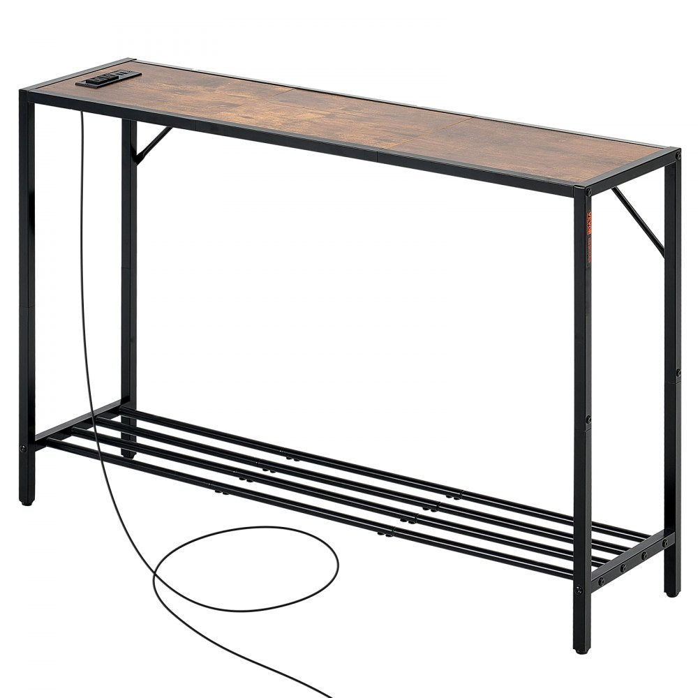 VEVOR Narrow Console Sofa Table Couch Table 106 cm for Entryway & Living Room