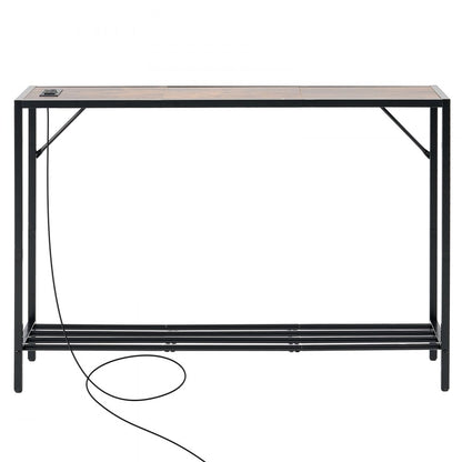 VEVOR Narrow Console Sofa Table Couch Table 106 cm for Entryway & Living Room