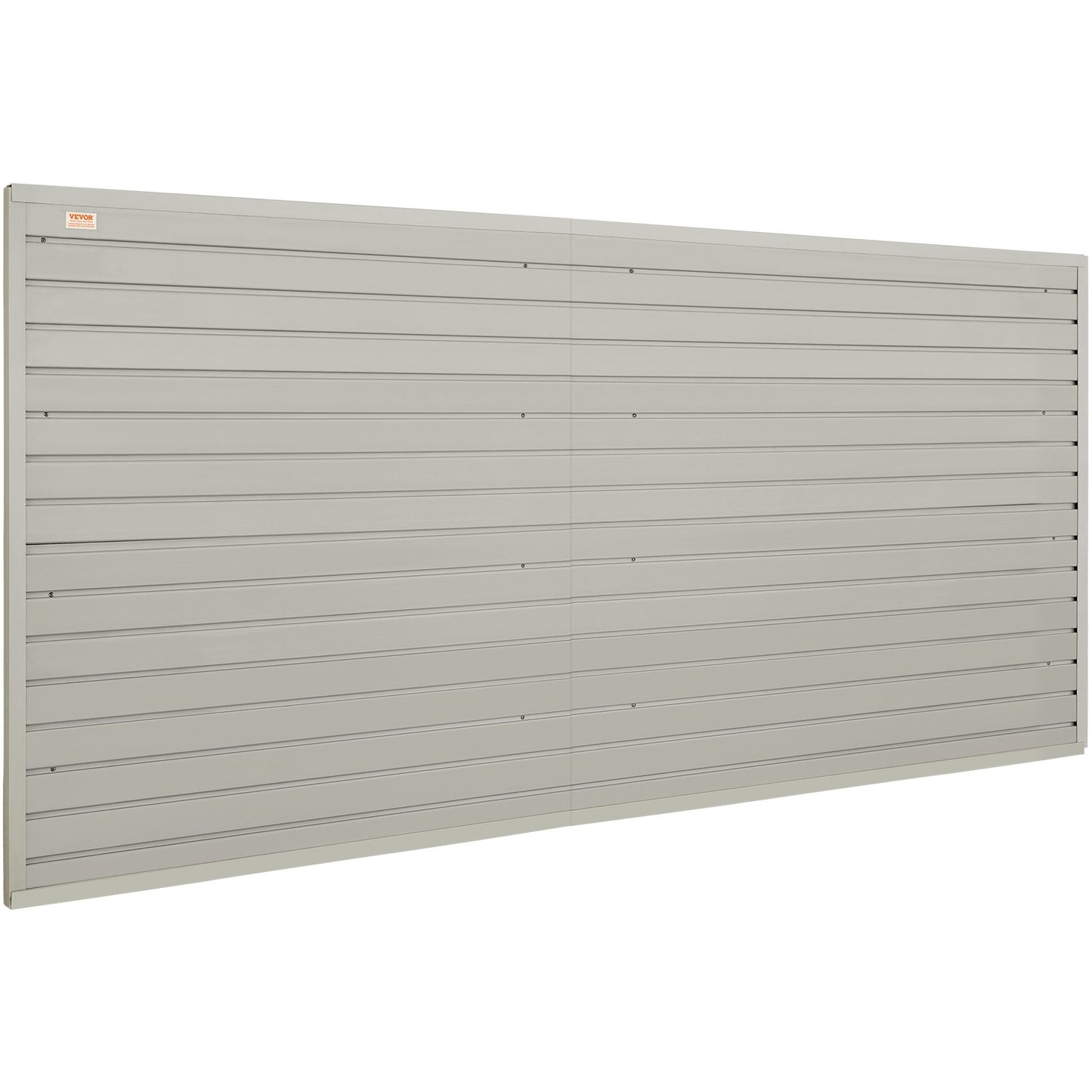 VEVOR Slatwall Panels, 121.9 x 30.48 cm Gray Garage Wall Panels (Set of 8 Panels),