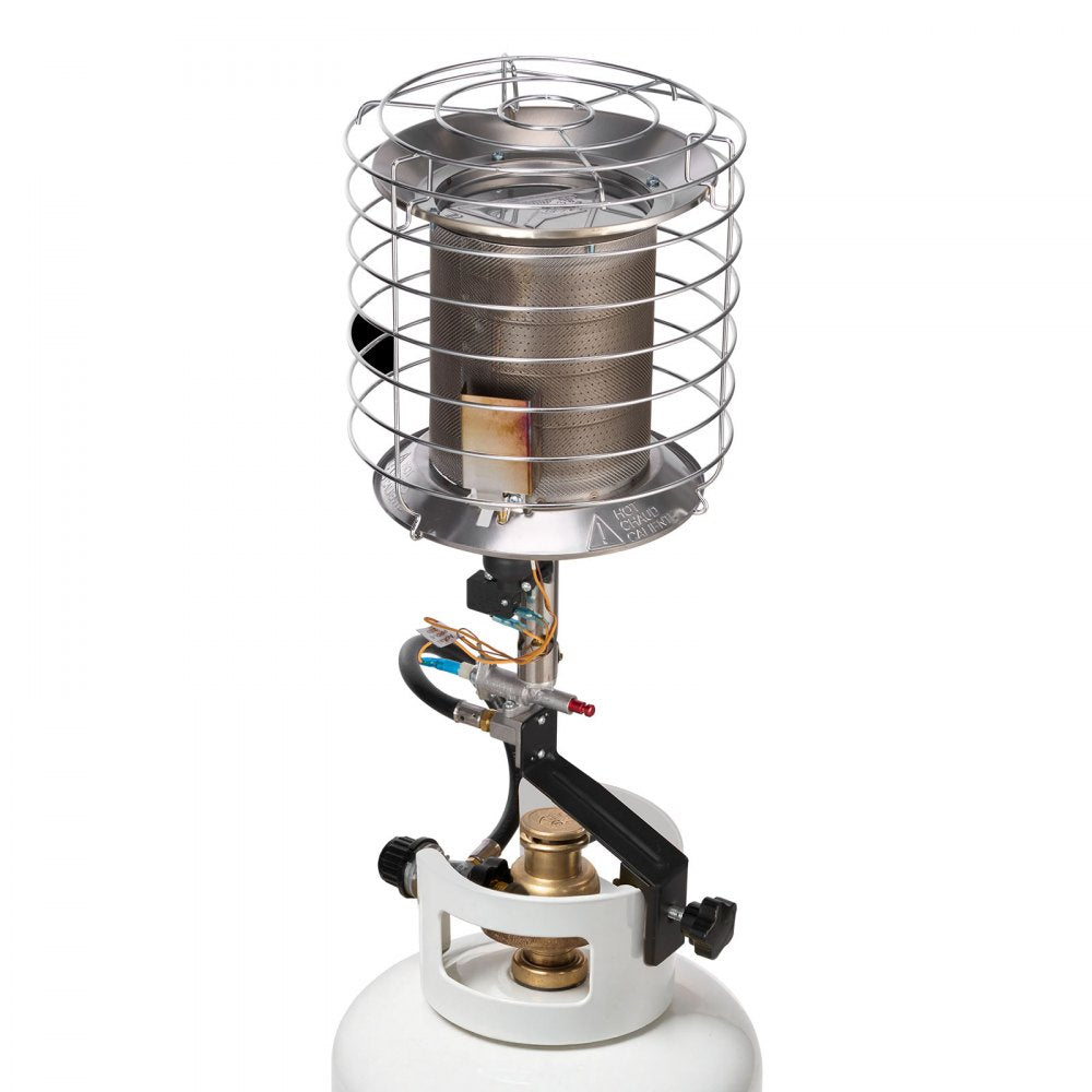 VEVOR Propane Tank Top Heater 42000 BTU Infrared Radiant Single Burner for Outdoors