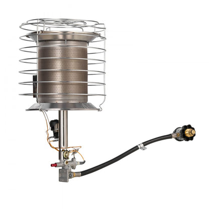 VEVOR Propane Tank Top Heater 42000 BTU Infrared Radiant Single Burner for Outdoors