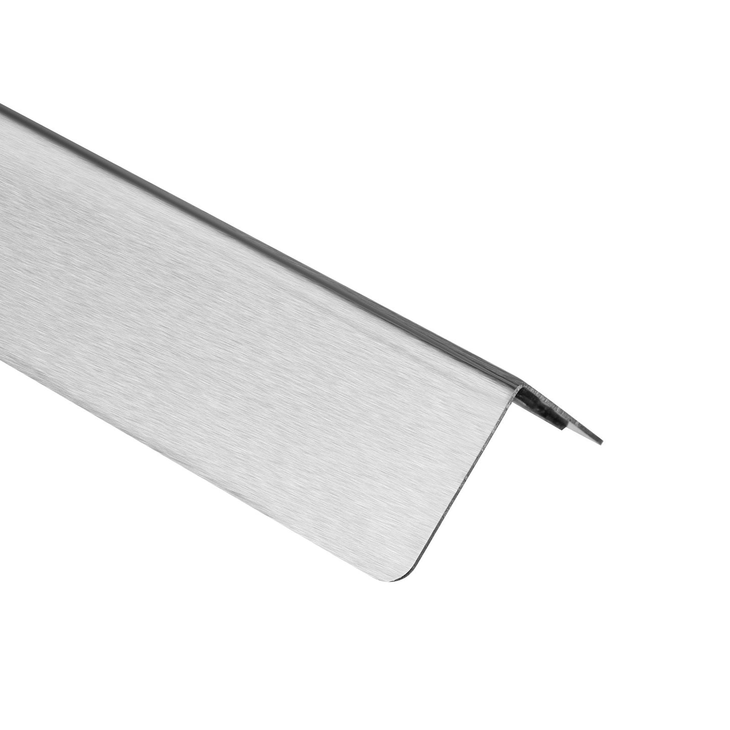 Stainless Steel Wall Corner Protector, 38 x 38 x 1217 mm, 10 Pack Metal Corner Guards, 304 Stainless Steel Edge Trim 90-Degree Angle for Home,Office,Commercial Wall Protection, with 3m Tape