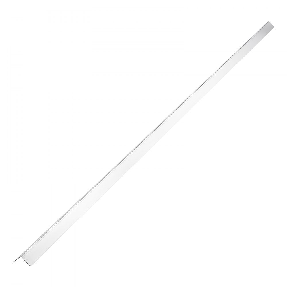 Stainless Steel Wall Corner Protector, 38 x 38 x 2436 mm, 10 Pack Metal Corner Guards, 304 Stainless Steel Edge Trim 90-