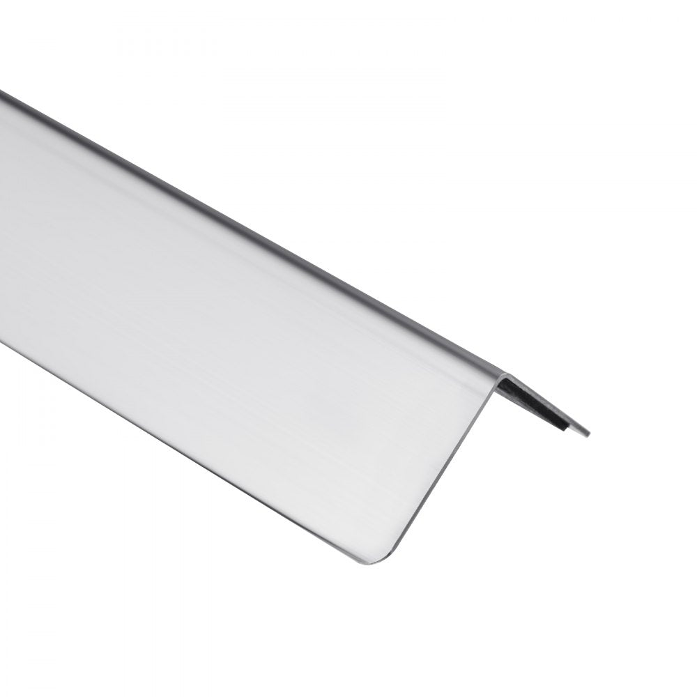Stainless Steel Wall Corner Protector, 38 x 38 x 2436 mm, 10 Pack Metal Corner Guards, 304 Stainless Steel Edge Trim 90-