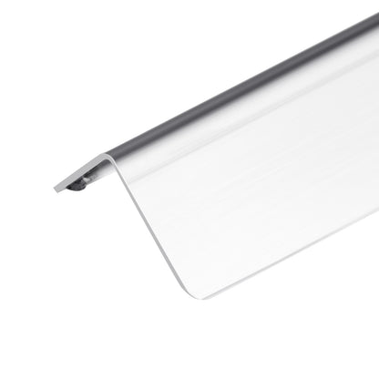Stainless Steel Wall Corner Protector, 25 x 25 x 1217 mm , 10 Pack Metal Corner Guards, 304 Stainless Steel Edge Trim 90-Degree Angle for Home,Office,Commercial Wall Protection, with 3m Tape