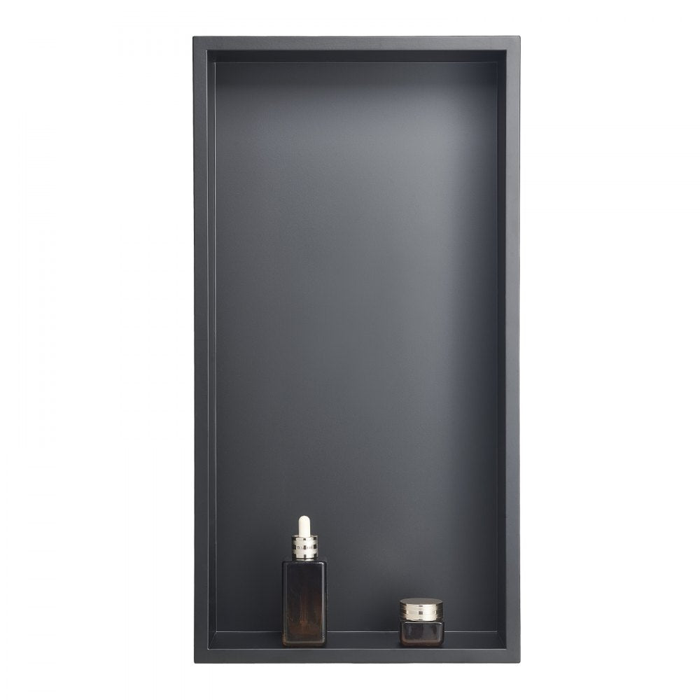 VEVOR Shower Niche 33.0x63.5x10.2cm Recessed Wall Shelf Stainless Steel