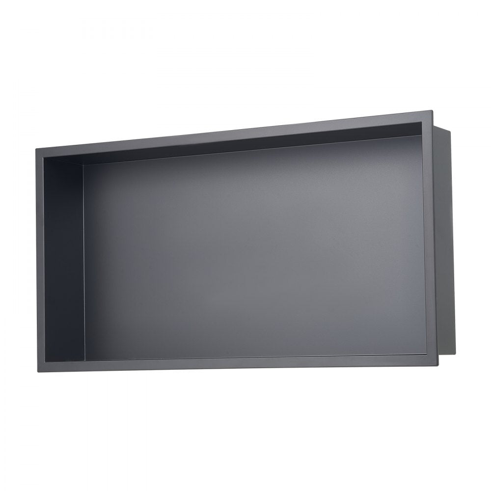 VEVOR Shower Niche 33.0x63.5x10.2cm Recessed Wall Shelf Stainless Steel