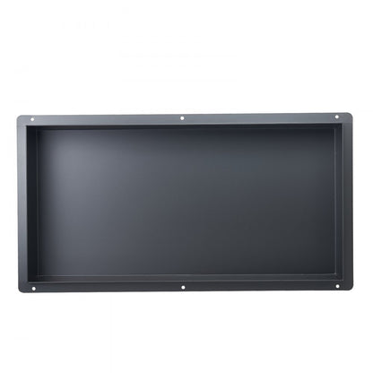 VEVOR Shower Niche 33.0 x 63.5 x 10.2 cm Frameless Recessed Shelf Stainless Steel