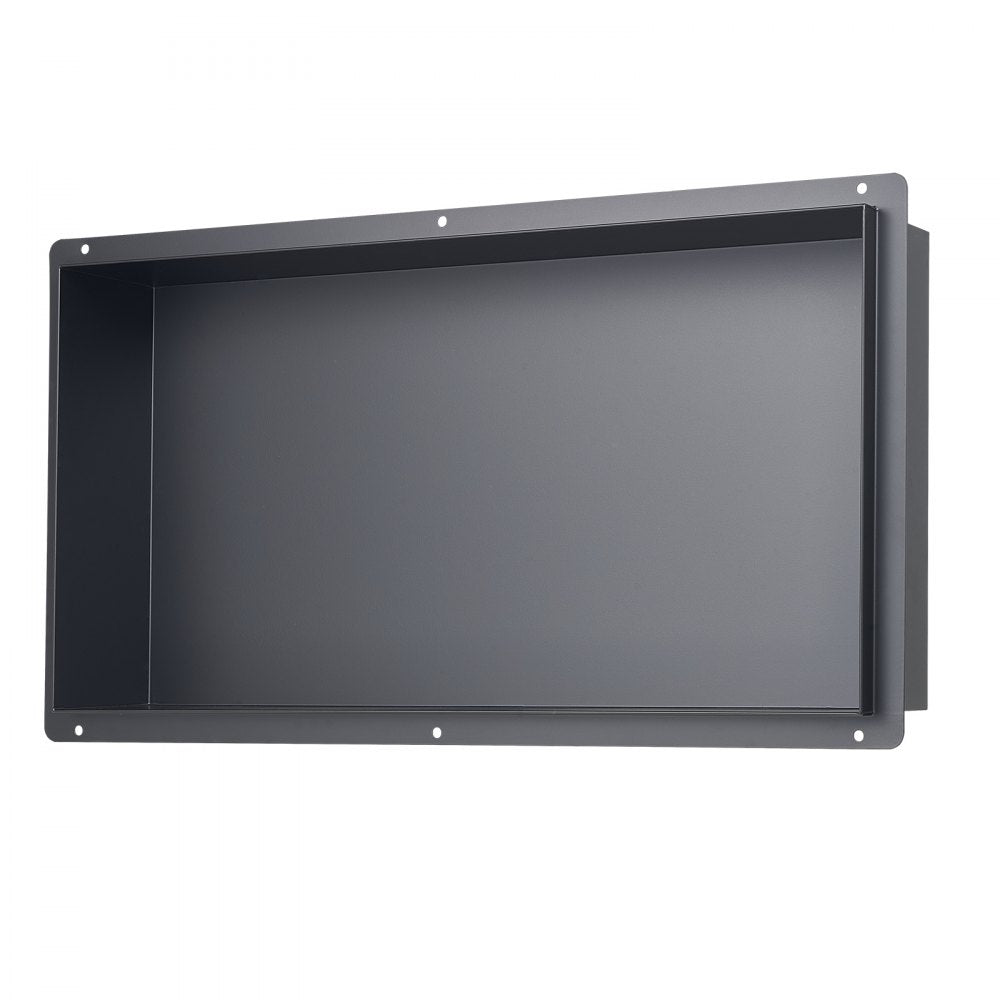 VEVOR Shower Niche 33.0 x 63.5 x 10.2 cm Frameless Recessed Shelf Stainless Steel