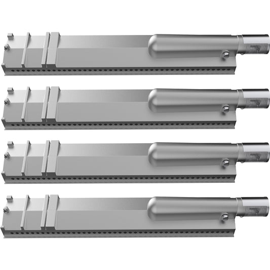 VEVOR Grill Burners, Stainless Steel BBQ Burners Replacement, 4 Packs Grill Burner