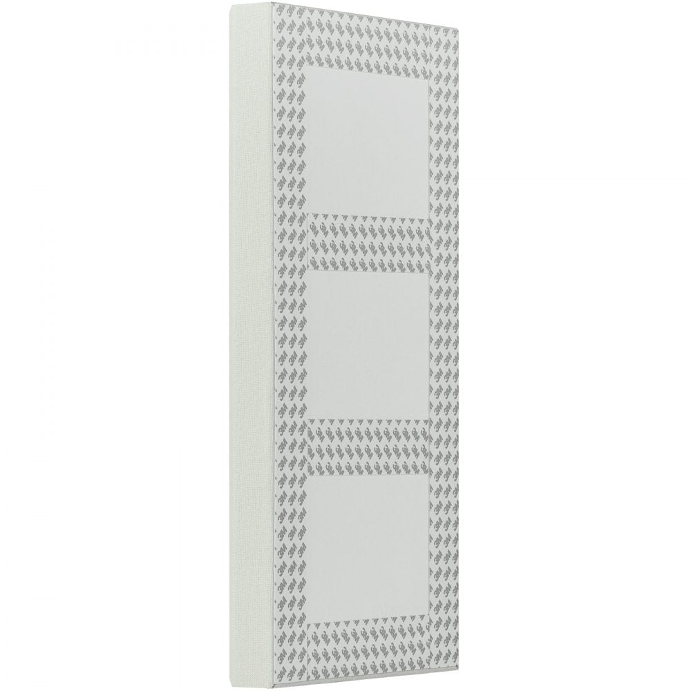 VEVOR 4 PCS Acoustic Wall Panels 5 cm Thick 60 x 30 cm Self-adhesive Beige