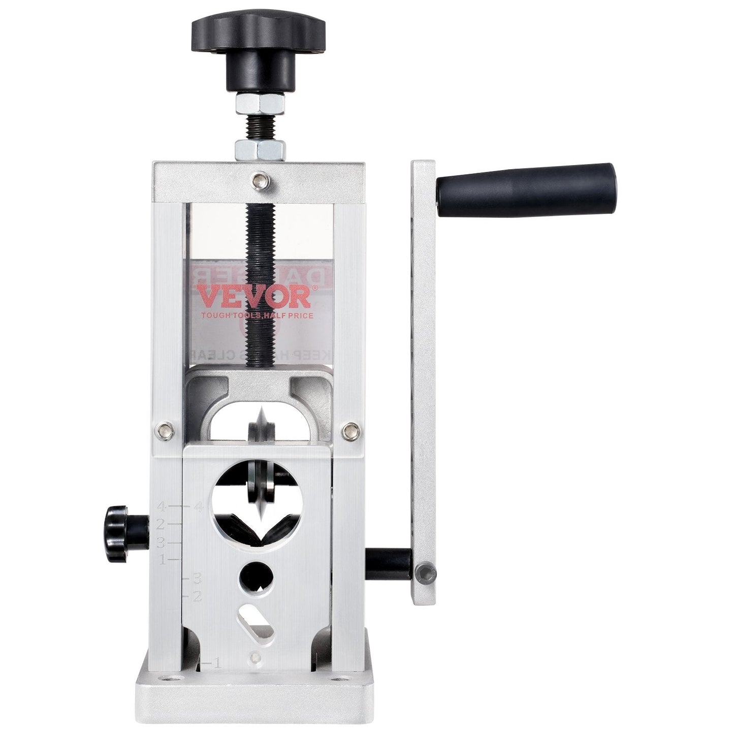 Manual Wire Stripping Tool, 1.5-40 mm, Hand or Drill Operated, Aluminum Frame