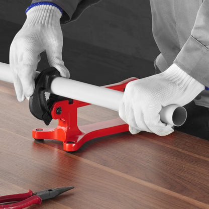 Pipe Vice Portable Lightweight Aluminum Pipe Vice 1/8" to 1-1/2" Capacity
