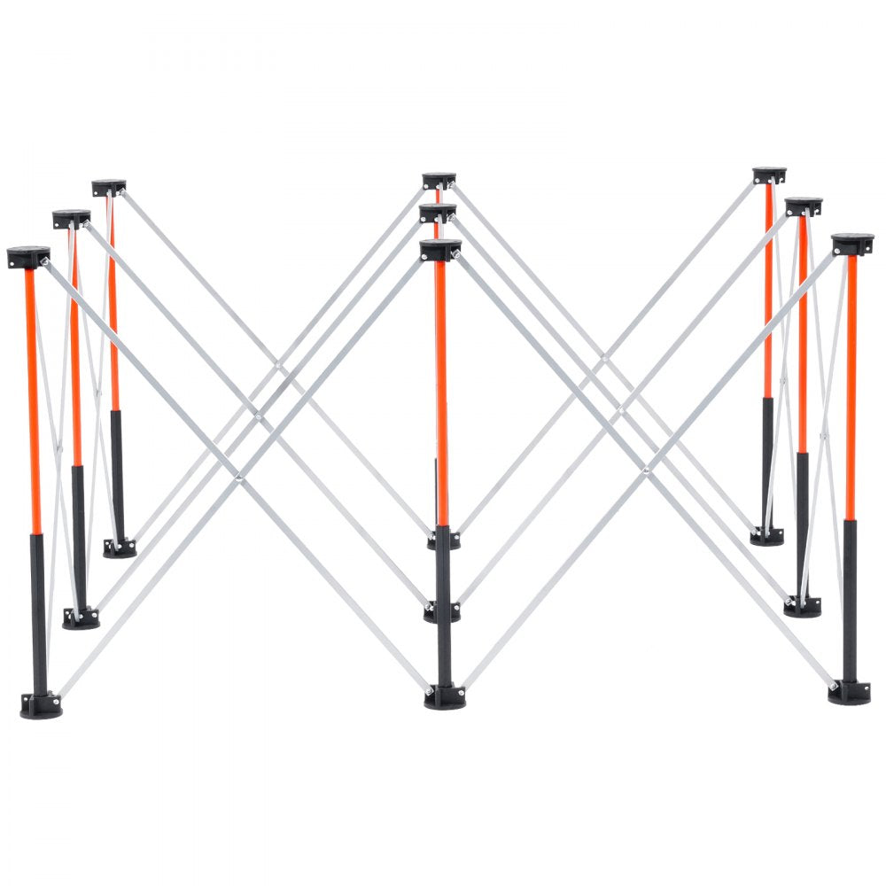 VEVOR Portable Folding Workstand 1266 x 665 mm Collapsible Work Stand 1135 kg