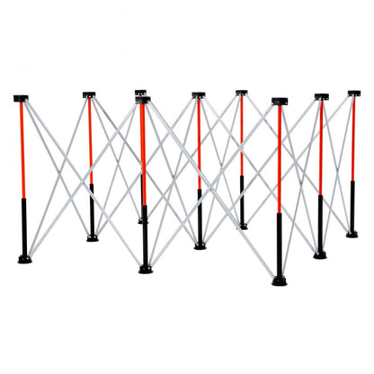 VEVOR Portable Folding Workstand 1264 x 1264 mm Collapsible Work Stand 1589 kg