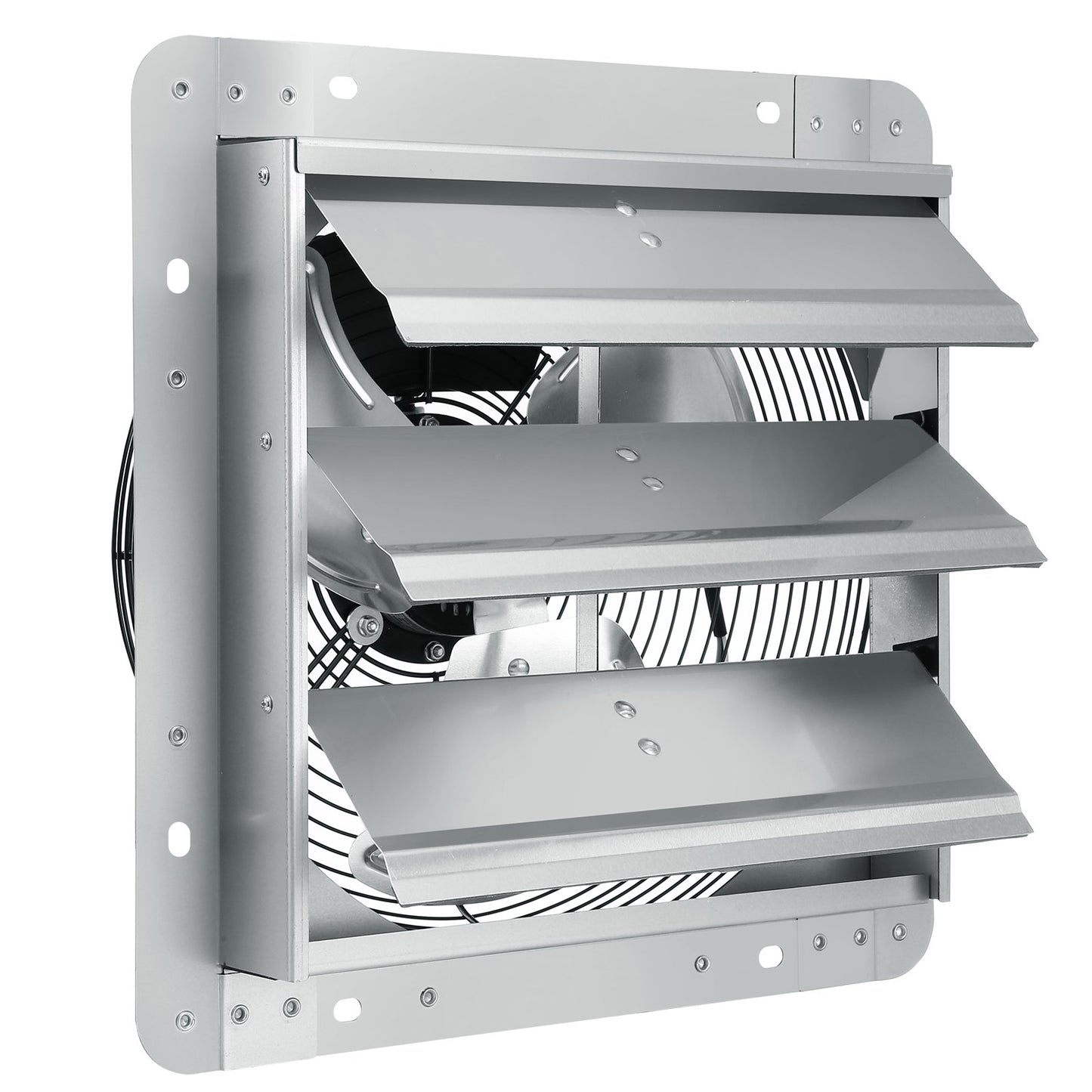 VEVOR Shutter Exhaust Fan, 305 mm High-speed 1400RPM 1084 CFM, Aluminum Wall Mount