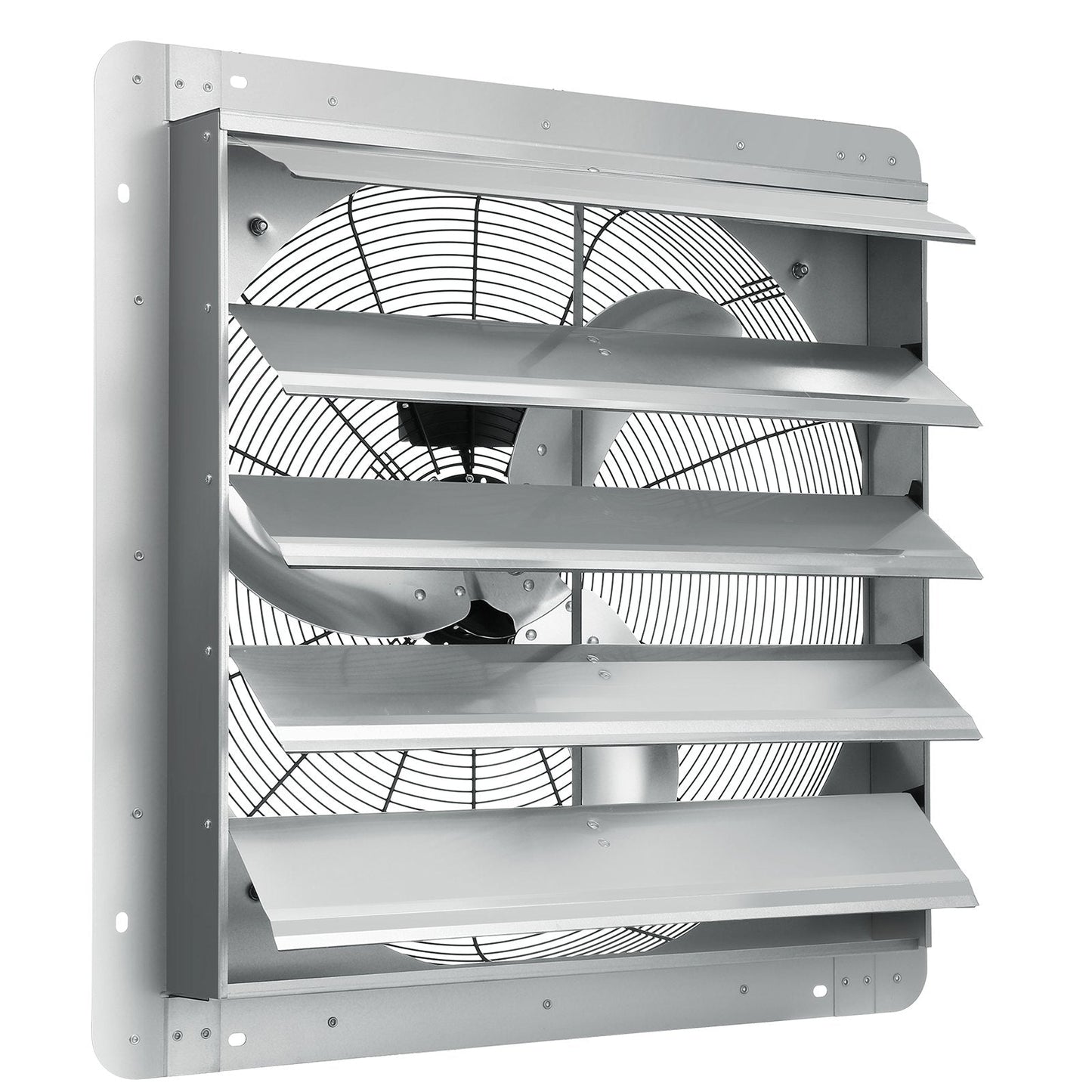 High-Speed 610 mm Aluminum Wall Mount Exhaust Fan for Ventilation and Cooling