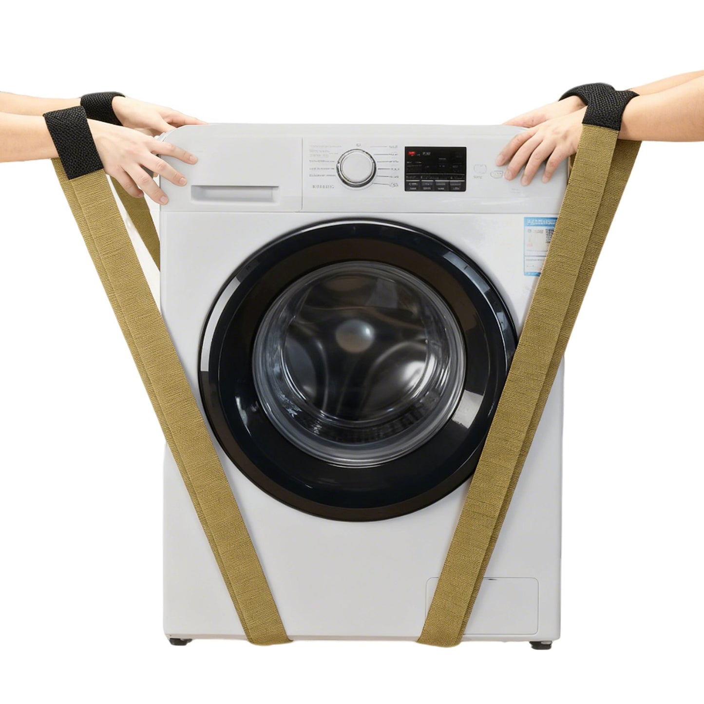 Moving Straps, Supports up to 453.6 kg, 2-Person Lifting and Moving System with 2 Harness Straps & 2 Load-bearing Straps, Adjustable Lifting Straps for Moving Furniture Appliances Mattresses