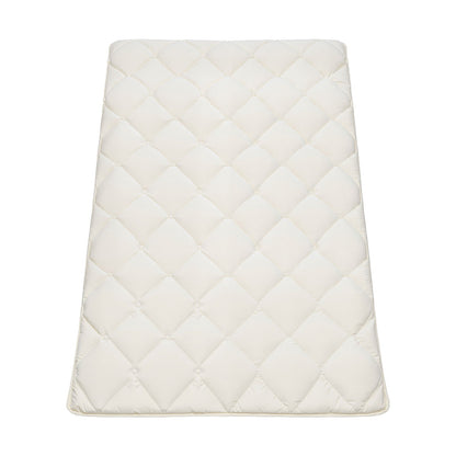 Japanese Tatami Mat, Twin Size Foldable Japanese Tatami Mattress, Futon Mattress with Storage Bag & Fastener, 9-Layer Floor Mat for Sleeping, Dorm, Meditation, Yoga, 2032 x 991 x 63.5 mm, White