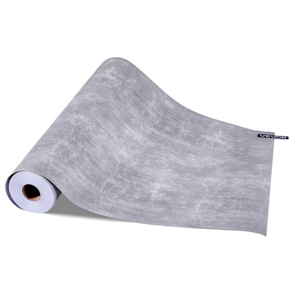 Peel and Stick Wallpaper, 40cm x 15m Contact Paper Waterpoof Self Adhesive, Easy to Clean Wall Decorative Vinyl Roll for Bedroom Kitchen Office Bathroom,Dark Gray Industrial Style
